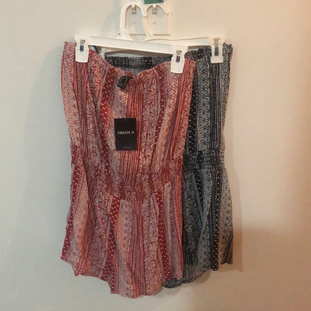 2 rompers for $20, 1 romper for 12$.